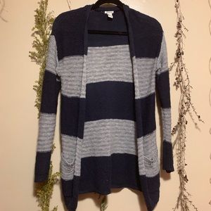 Warm knitted cardigan